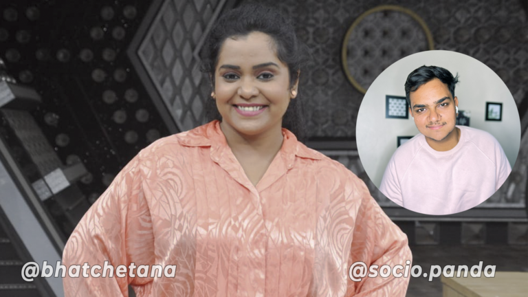 Marathi T.V. Actress Chetana Bhat is building a strong community on social media with the help of Prathamesh Kulkarni (Socio Panda)