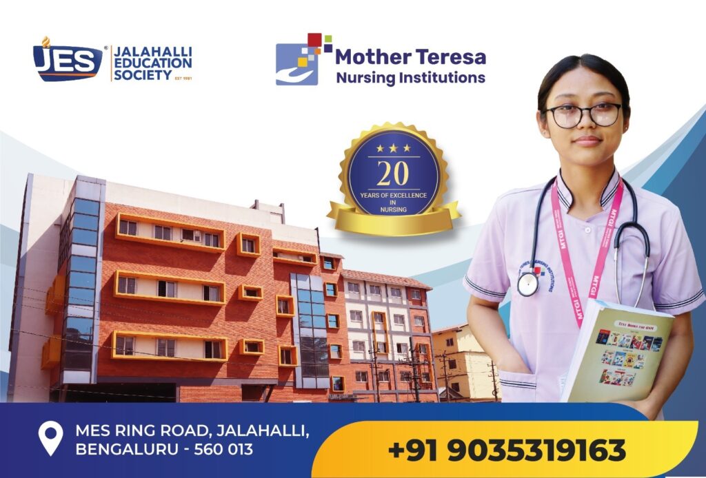 With a presence of more than 2 decades in the field of nursing education, the institution boasts of contribution of more than 3000 + nursing officers to the medical welfare industry. The variety of courses offered to students along with a 100% placement opportunity, makes JES Mother Teresa Nursing Institution is among the most preferred nursing institutions in Bangalore.