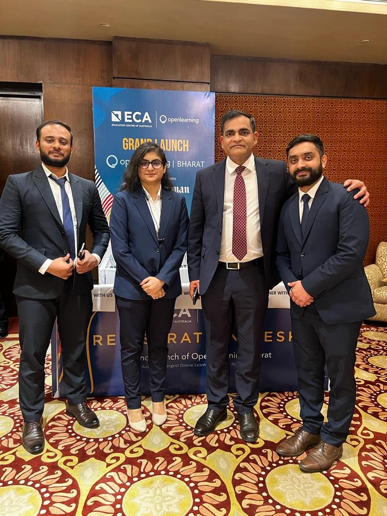 Education Centre of Australia Group (ECA) Announces the Launch of OpenLearning Bharat, Revolutionizing Online Education in India
