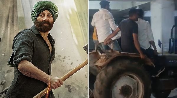“Fans Arrive on Tractors to Celebrate Sunny Deol’s Gadar 2 in Cinemas: Box Office Triumph and Unconventional Fervor”