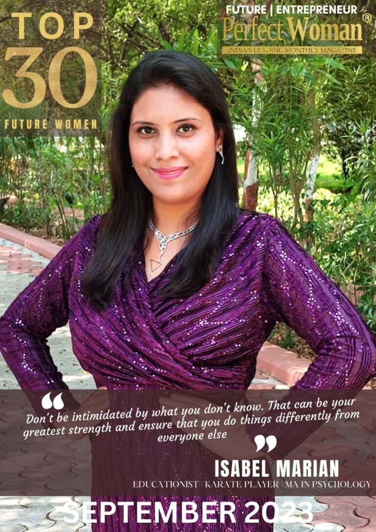 Isabel Marian: Finalist of Mrs India Planet 2023, A Multi-Talented Diva with a Purpose.