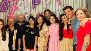 "Saba Azad Joins Hrithik Roshan and Family in Heartfelt Celebration for Niece's Birthday"