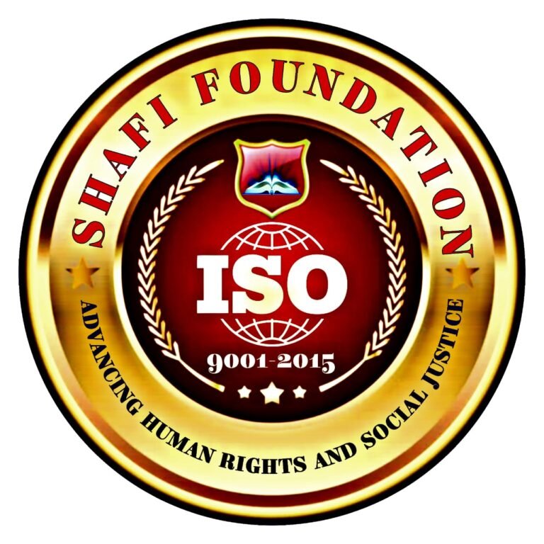 "Shafi Foundation: A Beacon of Human Rights Advocacy Led by Mohd Shafi"