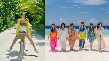 Parineeti Chopra's Tropical Retreat: Actor Shares Captivating Moments from Maldives Girls' Trip