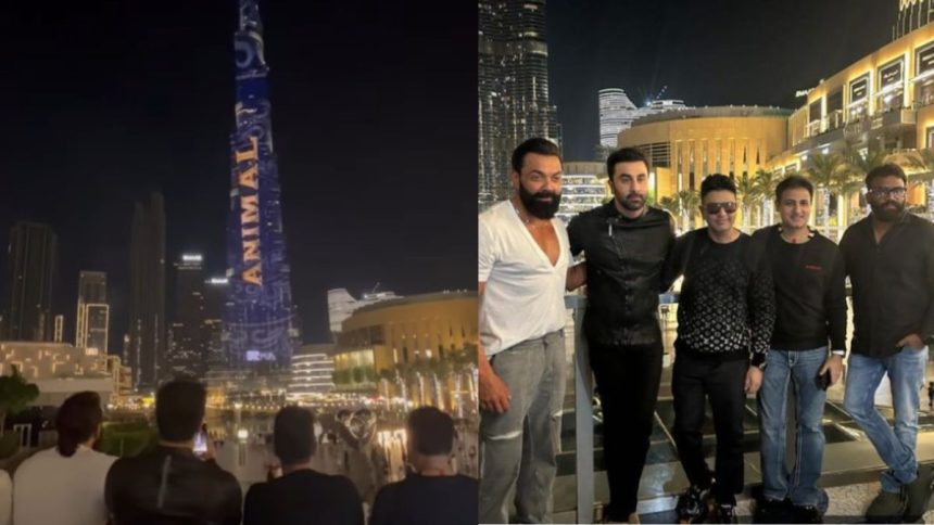 Ranbir Kapoor and Bobby Deol Astounded as Animal Teaser Graces Burj Khalifa; Release Date Set for December 1