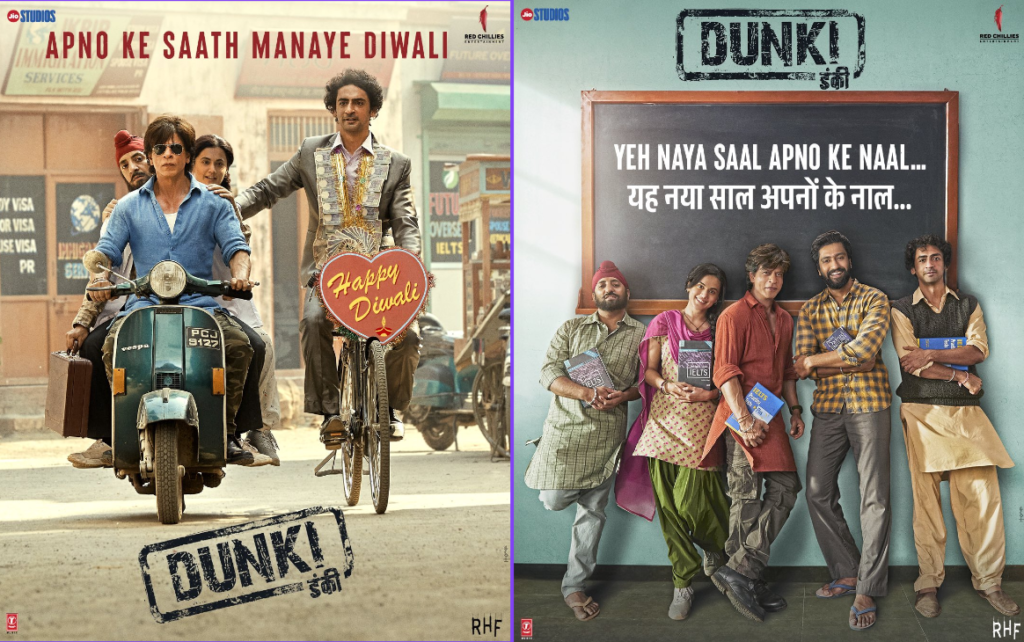 Shah Rukh Khan, Taapsee Pannu, and Vicky Kaushal Bring Festive Cheer with Dunki's Early Diwali Treat