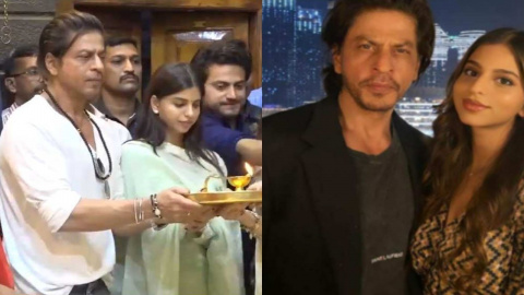 "Shah Rukh Khan Visits Shirdi Sai Baba Temple with Daughter Suhana, Ahead of Dunki Release"