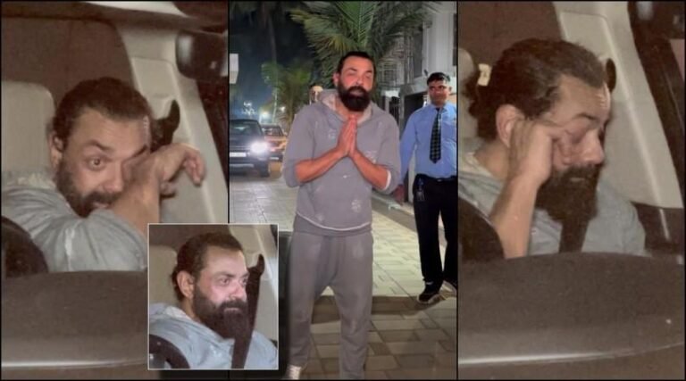 “Bobby Deol Moved to Tears as ‘Animal’ Roars Past ₹100 Crore Milestone; Paparazzi Praise Overwhelms Actor”