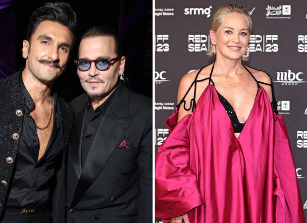 "Ranveer Singh Honored by Sharon Stone, Poses with Idol Johnny Depp at Red Sea Film Festival"