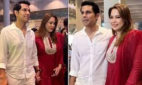 Randeep Hooda and Lin Laishram Make First Appearance as Newlyweds Returning to Mumbai Post Wedding in Manipur