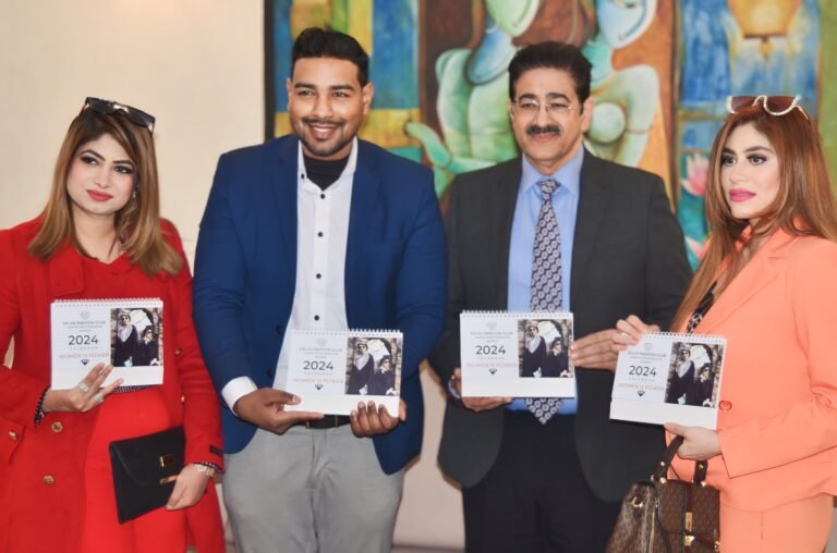 “Women is Power” Calendar 2024 Unveiled by Delhi Fashion Club at Marwah Studios, Film City, New Delhi