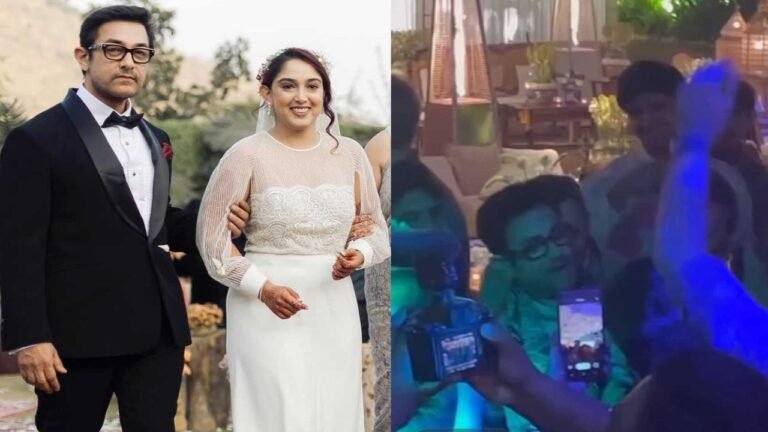 Aamir Khan Sets the Dance Floor on Fire at Daughter Ira Khan's Wedding Celebration