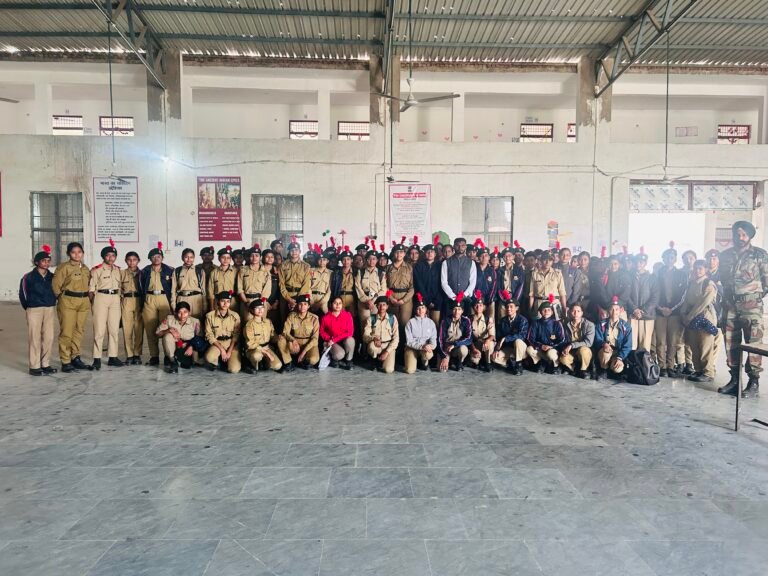 Deepak Yadav teaches NCC Cadets and Army Personnel about Cybersecurity Awareness in Agra, Uttar Pradesh