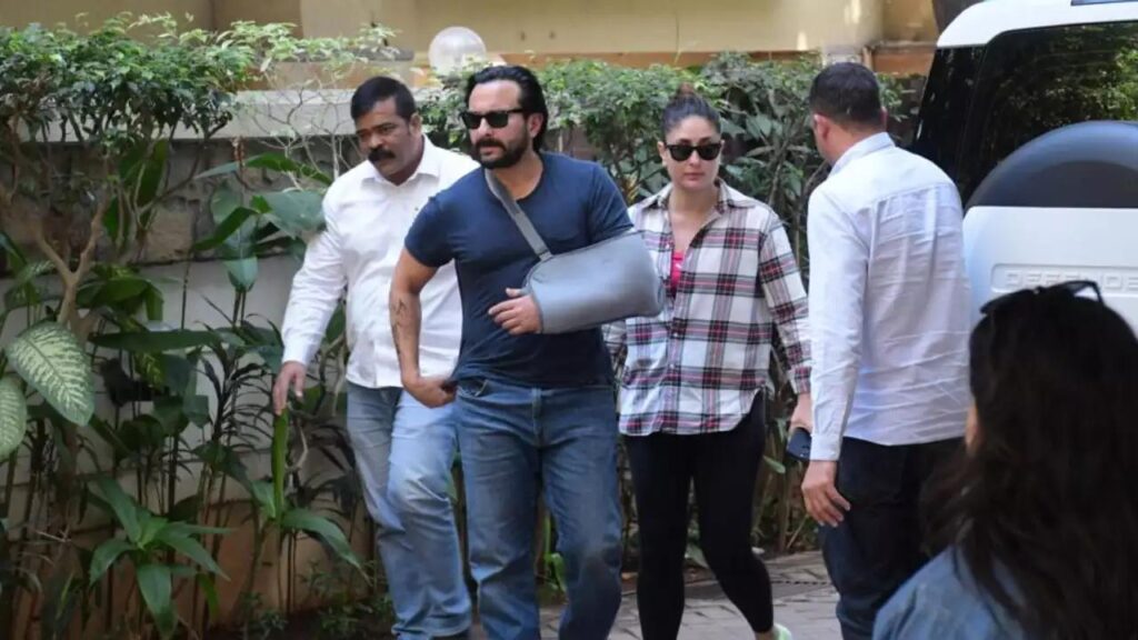 Saif Ali Khan Discharged After Elbow Surgery, Returns Home with Kareena Kapoor