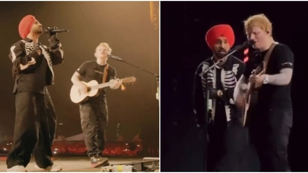 Ed Sheeran Surprises Fans with Punjabi Performance of Diljit Dosanjh's Song at Mumbai Concert