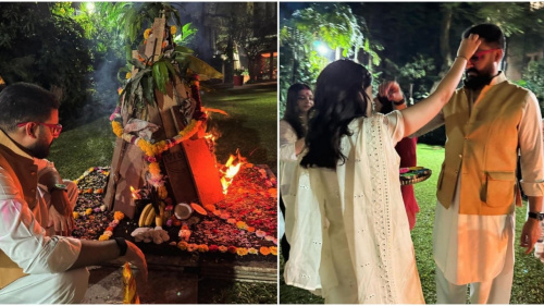Aishwarya Rai and Bachchan Family Celebrate Holika Dahan with Festive Joy