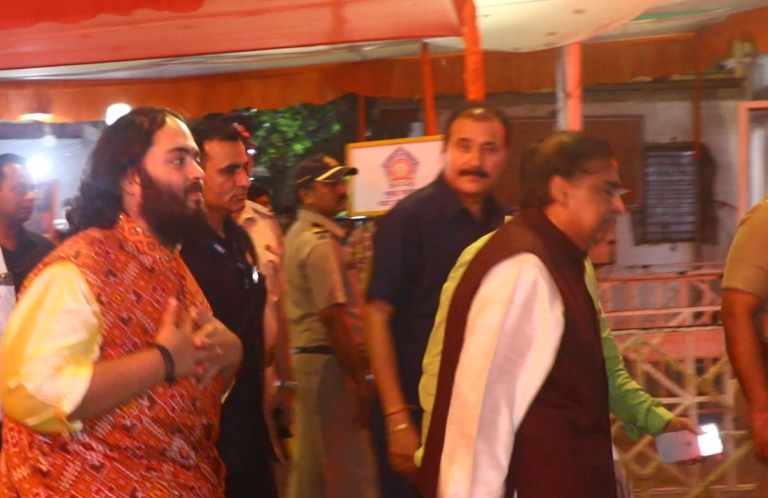 Mukesh Ambani Marks 67th Birthday with Visit to Siddhivinayak Temple, Accompanied by Anant Ambani