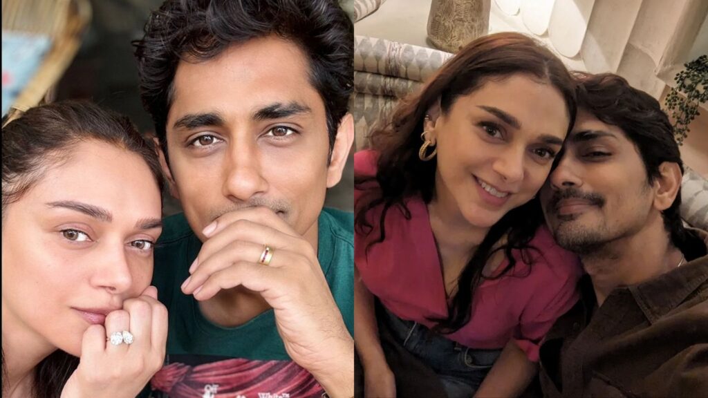 Siddharth and Aditi Rao Hydari's Engagement: A Private Affair with Future Plans