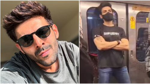 Kartik Aaryan Takes Mumbai Metro, Delights Fans with Selfies Amidst Traffic