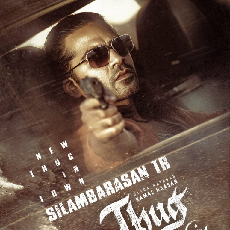 "Thug Life Teaser Unveiled: Silambarasan's Intriguing Look and Kamal Haasan's Presence Set High Expectations"