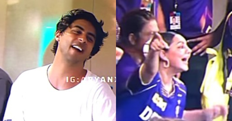 Internet Loves Seeing Aryan Khan Finally Laugh at KKR Match and Mom Gauri Khan's Hilarious Reaction to It