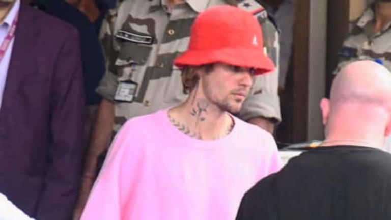 Justin Bieber Arrives in Mumbai for Anant Ambani and Radhika Merchant's Sangeet Ceremony