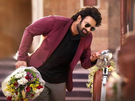 "Prabhas Reveals Fresh Look in The Raja Saab Fan Glimpse; Film Scheduled for April Release"






