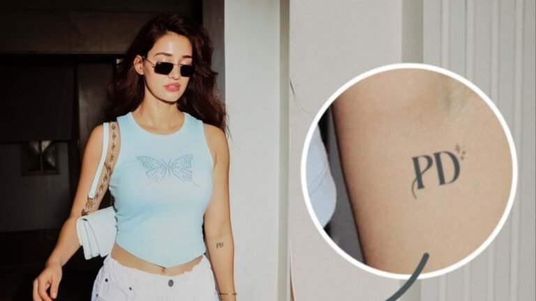 Disha Patani Explains Her 'PD' Tattoo Amid Rising Prabhas Dating Rumors