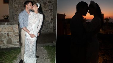 Amy Jackson Marries Ed Westwick in an Intimate Italian Wedding, Stuns in Alberta Ferretti Gown