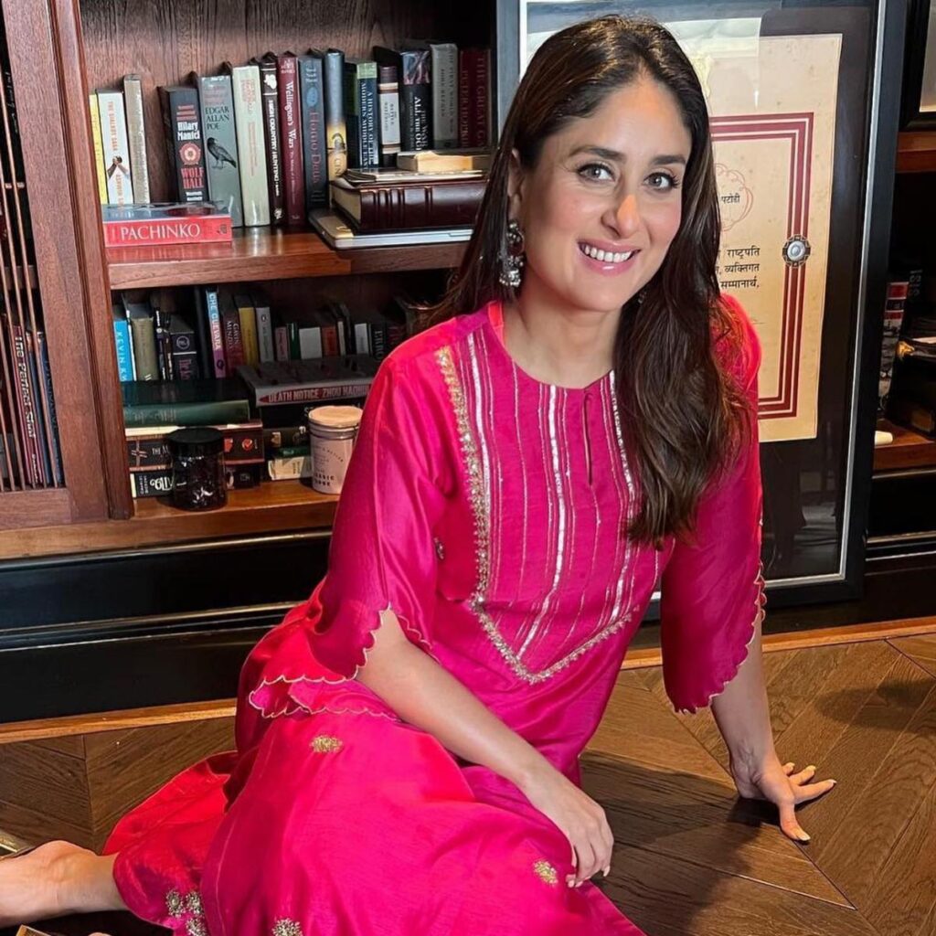 Kareena Kapoor Stuns in a ₹30K Rani Pink Kurta Set for Raksha Bandhan Celebrations—See Pics