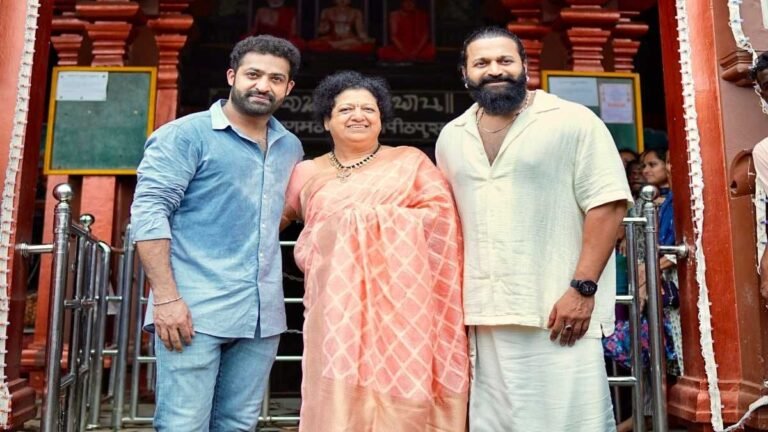 Jr NTR Visits Mother’s Hometown Kundapura, Meets Rishab Shetty and Prashanth Neel: A Heartwarming Trip Ahead of Her Birthday