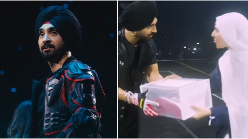 Diljit Dosanjh’s Heartfelt Gesture at Manchester Concert: Gifts Shoes to Pakistani Fan, Speaks on Love Beyond Borders