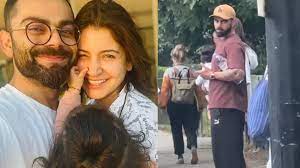 "Anushka Sharma and Virat Kohli Spotted with Baby Boy Akaay in London"