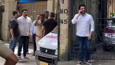 Arbaaz Khan, Wife Shura Attend Malaika Arora's Father's Last Rites After Tragic Suicide