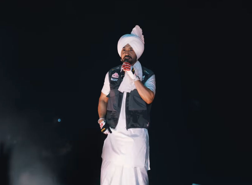 Diljit Dosanjh Pauses Ahmedabad Concert, Calls Out Fans Watching for Free from Hotel Balcony