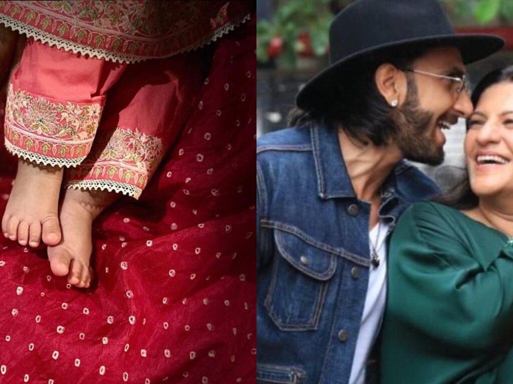 Ranveer Singh's Mother Anju Bhavnani Marks Dua's 3rd Month with a Touching Gesture