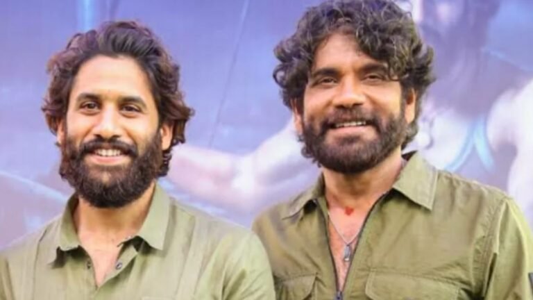 Nagarjuna Says He Finally Saw Naga Chaitanya Smile at ‘Thandel’ Success Meet