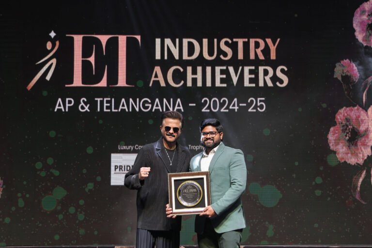 Mahesh Yalagala, CEO of Dark Events, Wins ET Industry Achievers Award 2024–25 for Outstanding Contribution to Event Management