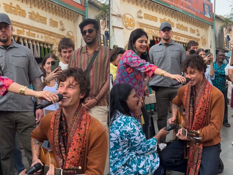 Shawn Mendes’ Street Performance of Señorita in Mumbai Goes Viral
