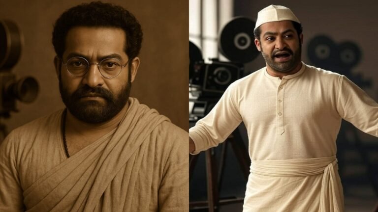Jr NTR to Portray Dadasaheb Phalke in SS Rajamouli-Backed Biopic ‘Made In India’; AI Images Spark Buzz