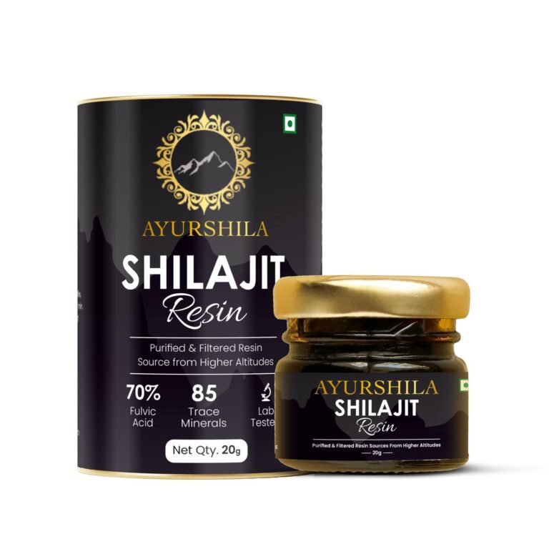 Unlock Peak Vitality Naturally with Ayurshila Shilajit Resin – The Purest Himalayan Energy Source