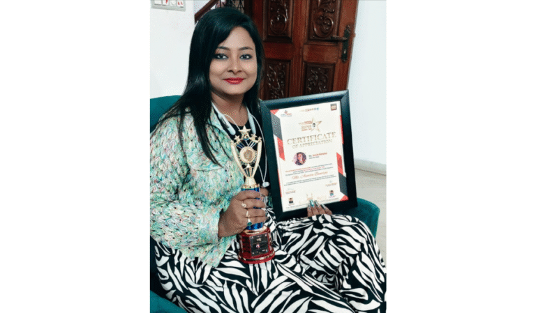 Asmita Banerjee Lauded for Vocal Prowess at Superstar Krishna Super Awards.