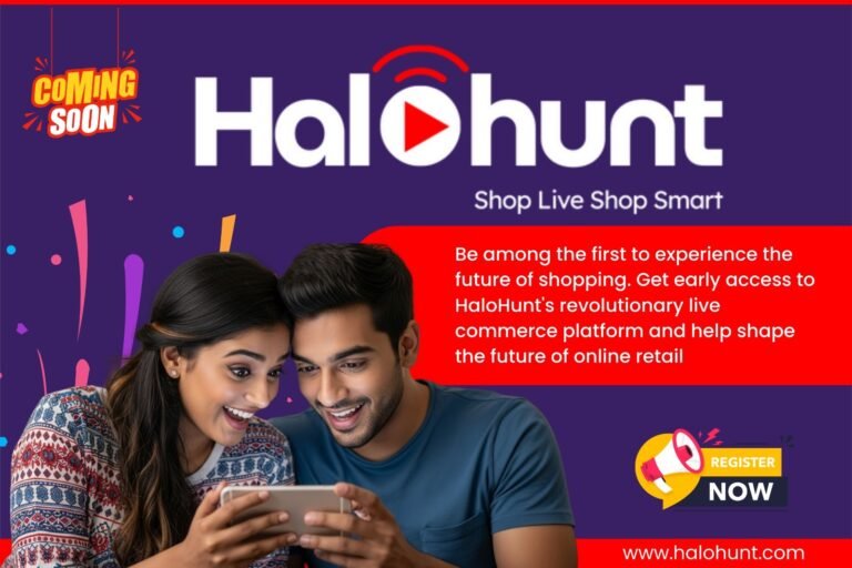 HaloHunt: Redefining Online Shopping in India with Live, Transparent, and Smart Buying.