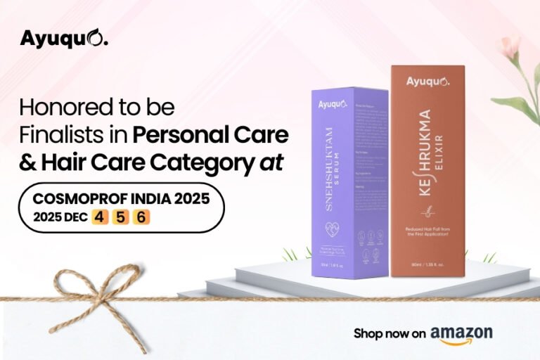 Ayuquo Herbals Secures Two Finalist Spots at the Prestigious Cosmoprof India Awards 2025
